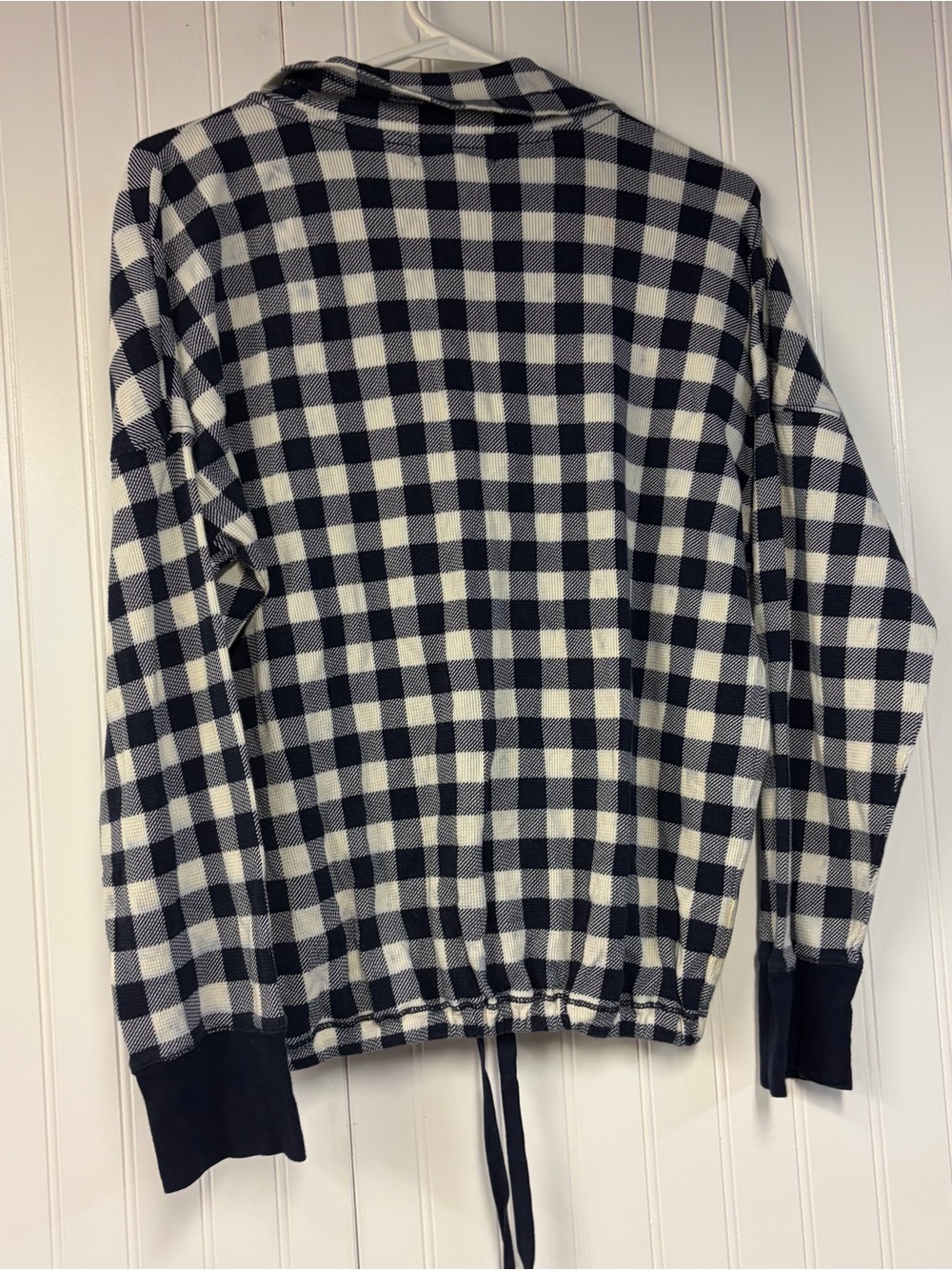 Ralph Lauren Navy and White Buffalo Check Zip Front Jacket XL - Picture 5 of 5